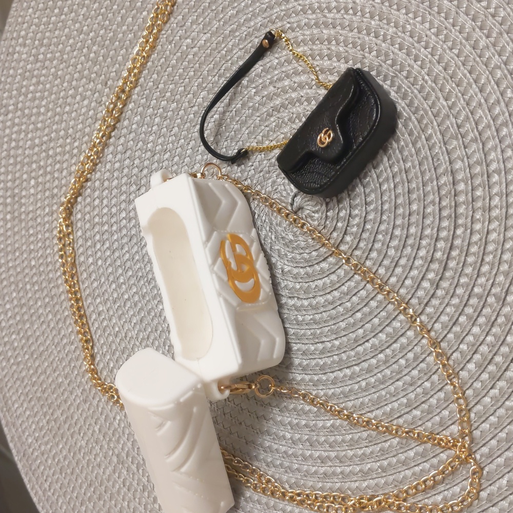 Airpod 3 case with functional Bag Charm GG Lux